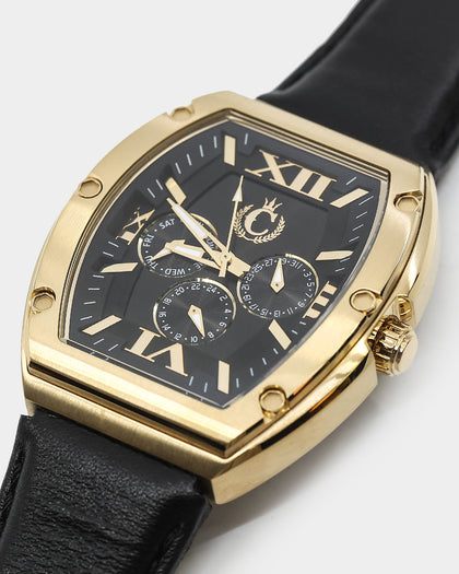 Meister Men's Meister x Culture Kings Major Watch Gold/Black