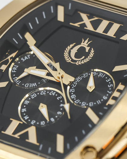 Meister Men's Meister x Culture Kings Major Watch Gold/Black