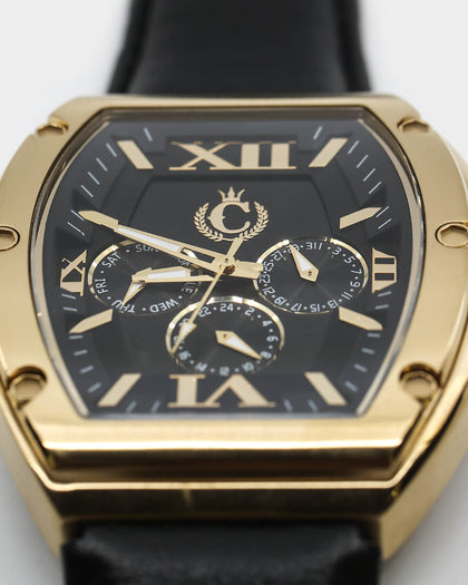 Meister Men's Meister x Culture Kings Major Watch Gold/Black