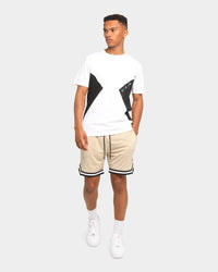 Elevn Clothing Co. Twin Peaks Short Sleeve T-Shirt White