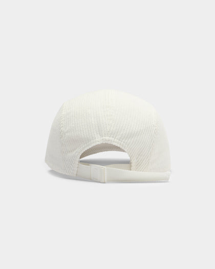 Rage Men's Rage Logo Corduroy 5 Panel Strapback White