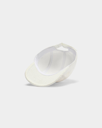Rage Men's Rage Logo Corduroy 5 Panel Strapback White