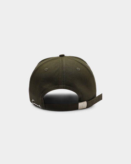 Carré Men's Script Iron Lady Strapback Army Green