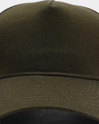 Carré Men's Script Iron Lady Strapback Army Green