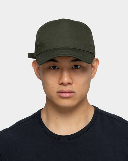 Carré Men's Script Iron Lady Strapback Army Green