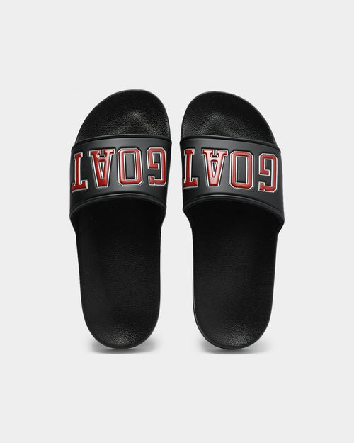 Goat Crew Arch Logo Slide Black/Red