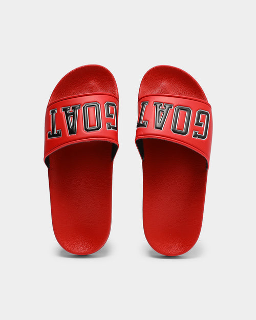 Goat Crew Arch Logo Slide Red/Black