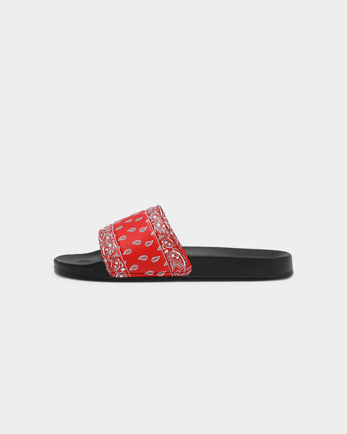 Goat Crew Bandana Slide Black/Red