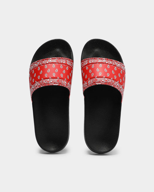 Goat Crew Bandana Slide Black/Red