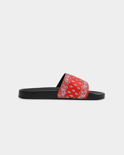 Goat Crew Bandana Slide Black/Red