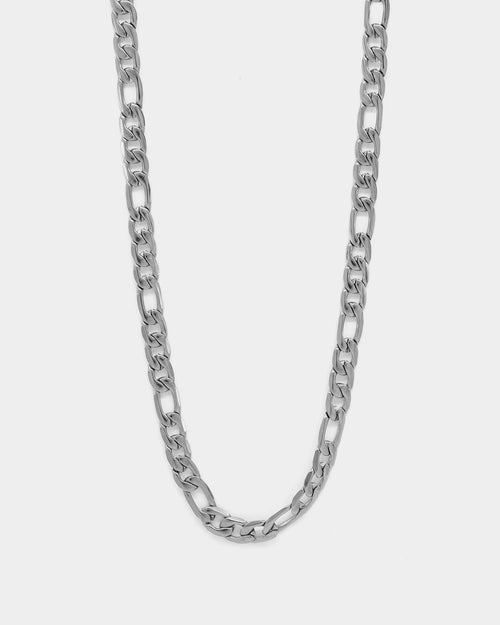 Carré 5mm Figaro 18" Chain Silver