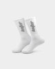 Loiter NYC Reflective 3M Socks White