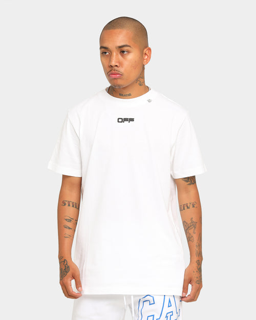 Off-White Caravaggio Square Short Sleeve T-Shirt White