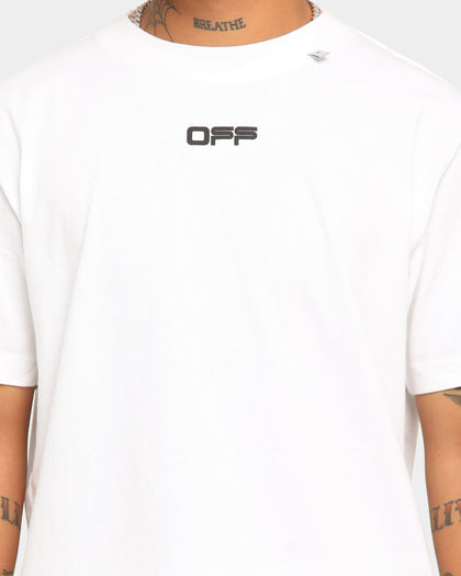 Off-White Caravaggio Square Short Sleeve T-Shirt White