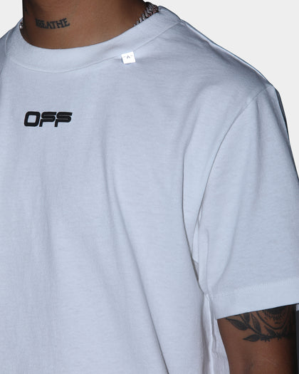 Off-White Caravaggio Square Short Sleeve T-Shirt White