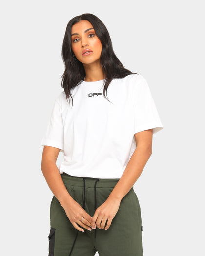 Off-White Caravaggio Square Short Sleeve T-Shirt White