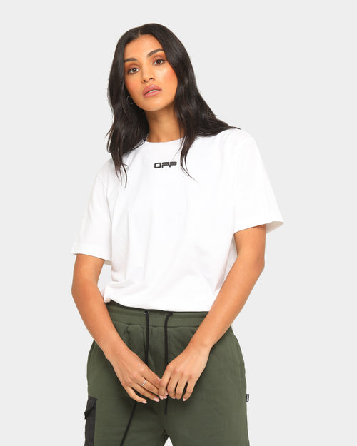 Off-White Caravaggio Square Short Sleeve T-Shirt White