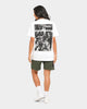 Off-White Caravaggio Square Short Sleeve T-Shirt White