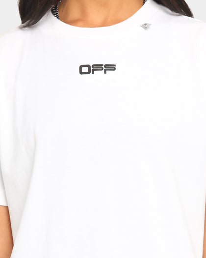Off-White Caravaggio Square Short Sleeve T-Shirt White