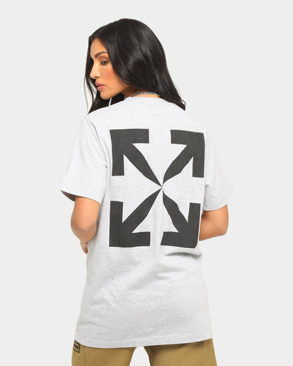 Off-White Climb Print Short Sleeve T-Shirt Grey