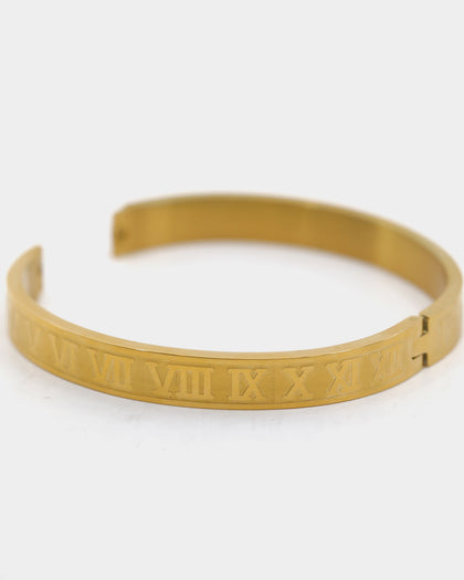 Saint Morta Numerical Bracelet Gold