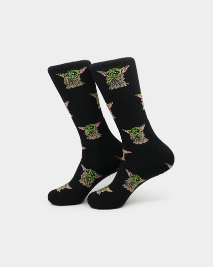 Goat Crew Baby Socks Black