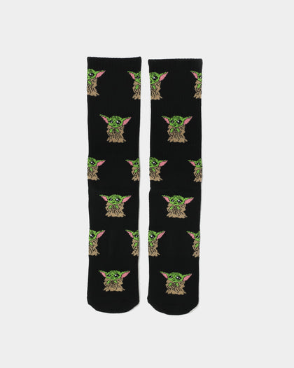 Goat Crew Baby Socks Black