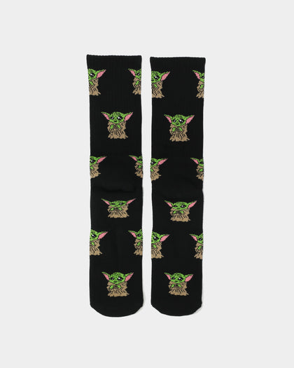 Goat Crew Baby Socks Black