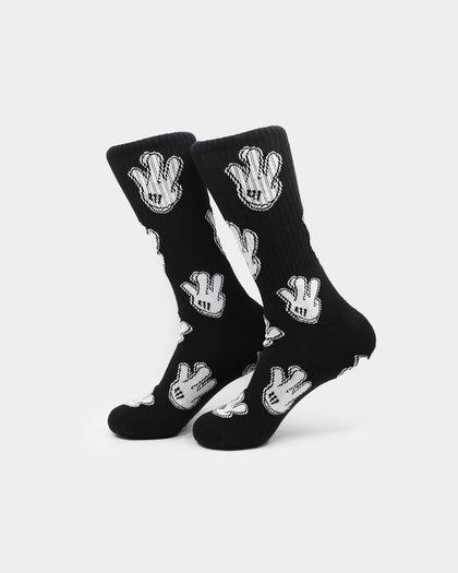 Goat Crew Westside Socks Black