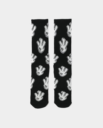 Goat Crew Westside Socks Black