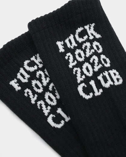 Goat Crew F*CK 2020 Socks Black