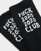 Goat Crew F*CK 2020 Socks Black