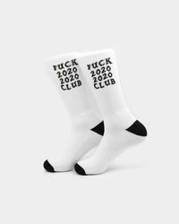 Goat Crew F*CK 2020 Socks White