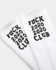 Goat Crew F*CK 2020 Socks White