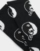 Goat Crew Ying Yang Socks Black