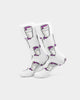 Goat Crew Lean Cup Socks White