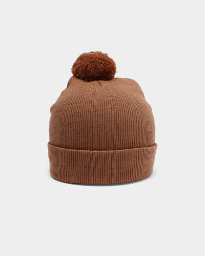 Goat Crew Butterfly Pom Beanie Tan