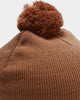 Goat Crew Butterfly Pom Beanie Tan