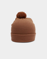 Goat Crew Butterfly Pom Beanie Tan
