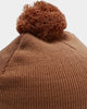 Goat Crew Butterfly Pom Beanie Tan