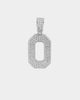 Saint Morta Men's Iced College Pendant Iced White Gold