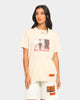 Heron Preston Dad Print Short Sleeve T-Shirt Beige