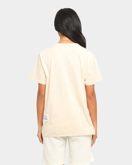 Heron Preston Dad Print Short Sleeve T-Shirt Beige