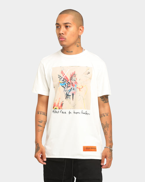 Heron Preston HP x Robert Nava Short Sleeve T-Shirt White