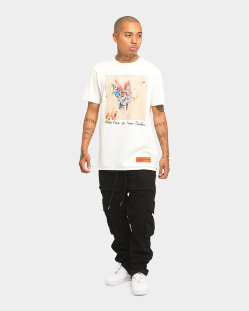 Heron Preston HP x Robert Nava Short Sleeve T-Shirt White