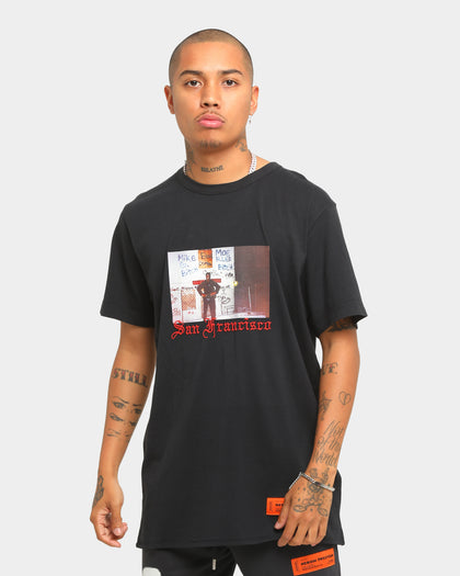 Heron Preston Dad Print Short Sleeve T-Shirt Black
