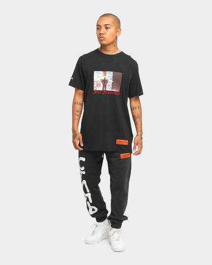 Heron Preston Dad Print Short Sleeve T-Shirt Black