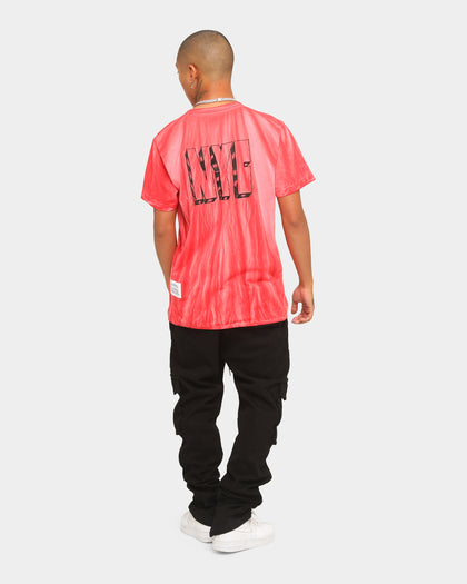 Heron Preston Spray СТИЛЬ Print Short Sleeve T-shirt Red