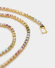 Saint Morta Micro 20" Rainbow Tennis Necklace Rainbow