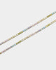 Saint Morta Micro 20" Rainbow Tennis Necklace Rainbow